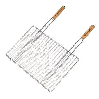 Grille rectangulaire double 54 x 38 cm pour Barbecue Achat Grille barbecue Ronde 38cm, double, grille de cuisson en